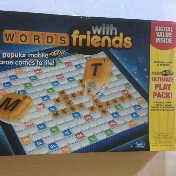 NEW Zynga / Hasbro Words with Friends Board Game - Picture 1 of 8